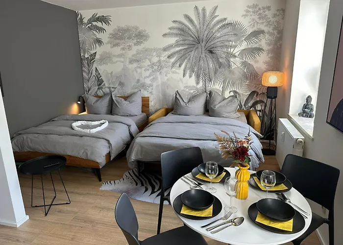 - Dschungel - Modern, Ruhig Und Familienfreundlich, Gratis W-lan Apartment Rostock
